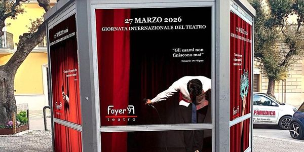 An Abandoned Italian Newsstand Just Became the World's Smallest Theatre Photo