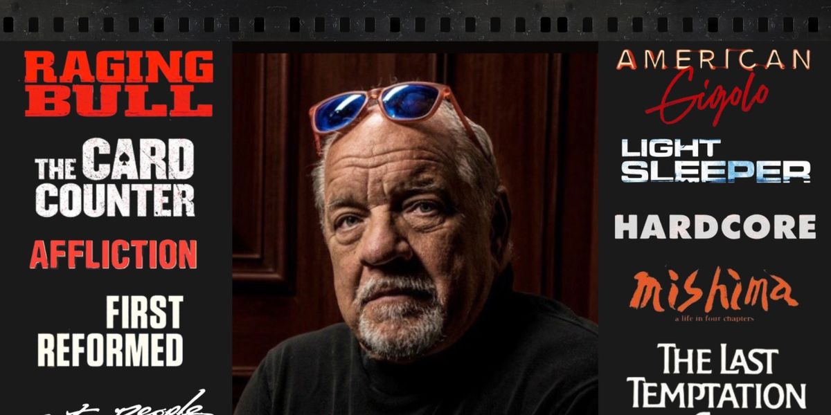 An Evening With Paul Schrader Comes to the Black Box PAC At Debonair Music Hall
