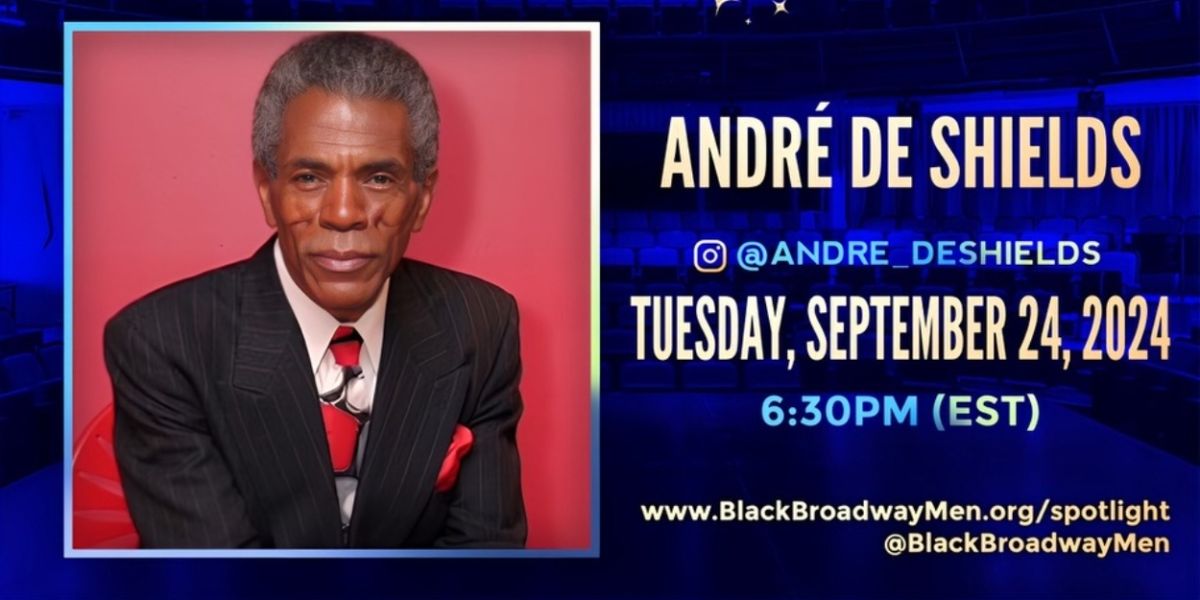 André de Shields to Kick Off Black Broadway Men's Spotlight Series