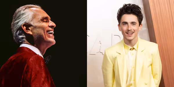 Andrea Bocelli Addresses Timothée Chalamet’s Comments on Opera and Ballet Photo