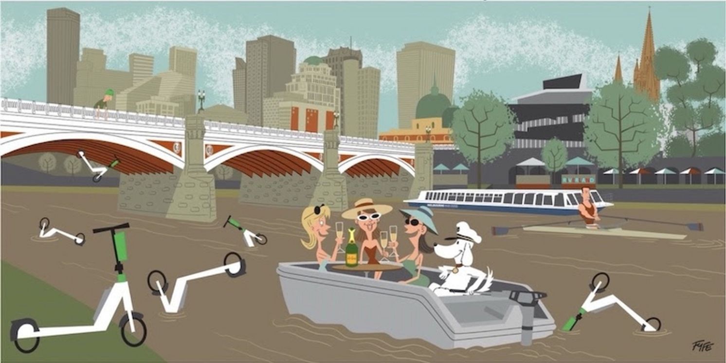 Andrew Fyfe Puts Melbourne On Display In New Exhibition At Sol Gallery, Brunswick  Image