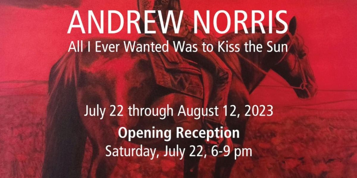 Andrew Norris Brings ALL I EVER WATNED WAS TO KISS THE SUN to Bermudez Projects