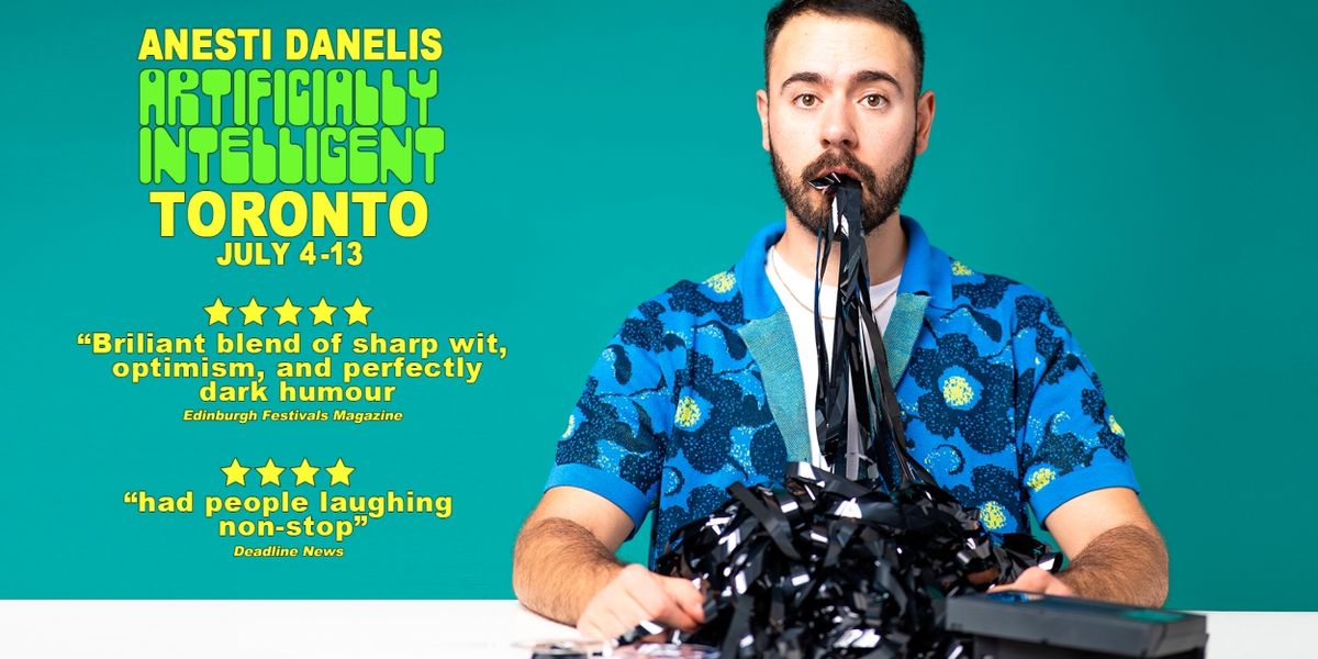 Anesti Danelis Returns to the 2024 Toronto Fringe Festival this July