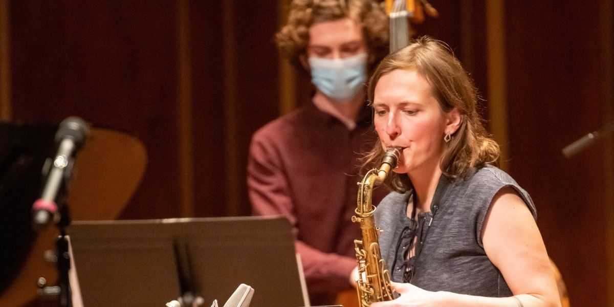 Anna Webber Joins the NEC Jazz Orchestra For a Performance This Month