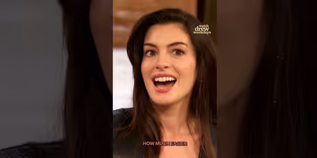 Anne Hathaway Reveals the Decision Behind Her Sobriety Journey Photo