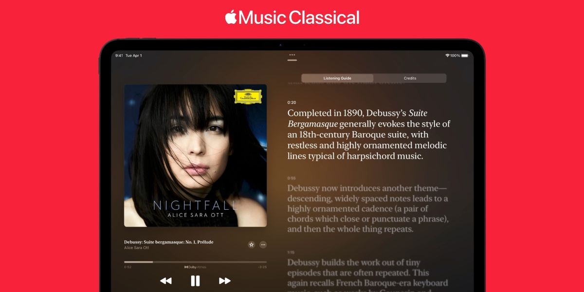 Apple Music Classical Launches Listening Guide, Editorial Stations, & More
