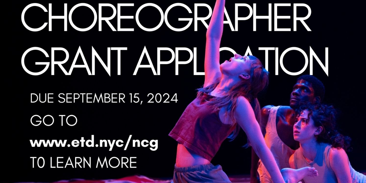 Apply Now For Eryc Taylor Dance's New Choreographer Grant  Image