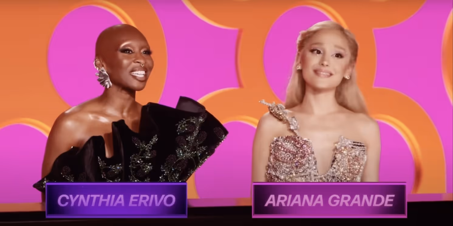Ariana Grande & Cynthia Erivo Guest Judge on DRAG RACE For WICKED Challenge  Image