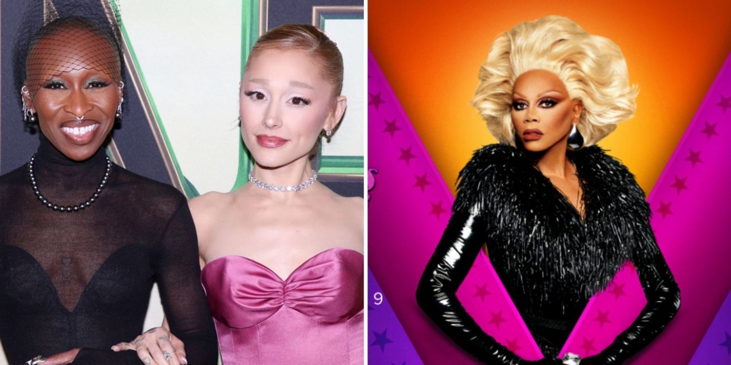 Ariana Grande and Cynthia Erivo to Serve as Guest Judges for RUPAUL’S DRAG RACE ALL STARS Season 10  Image