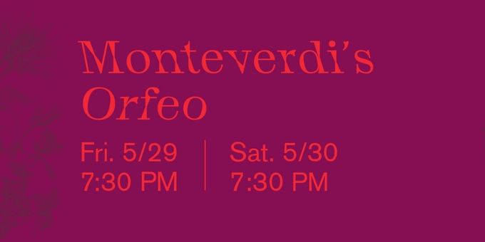 Ars Lyrica Houston Will Present Monteverdi's ORFEO Photos