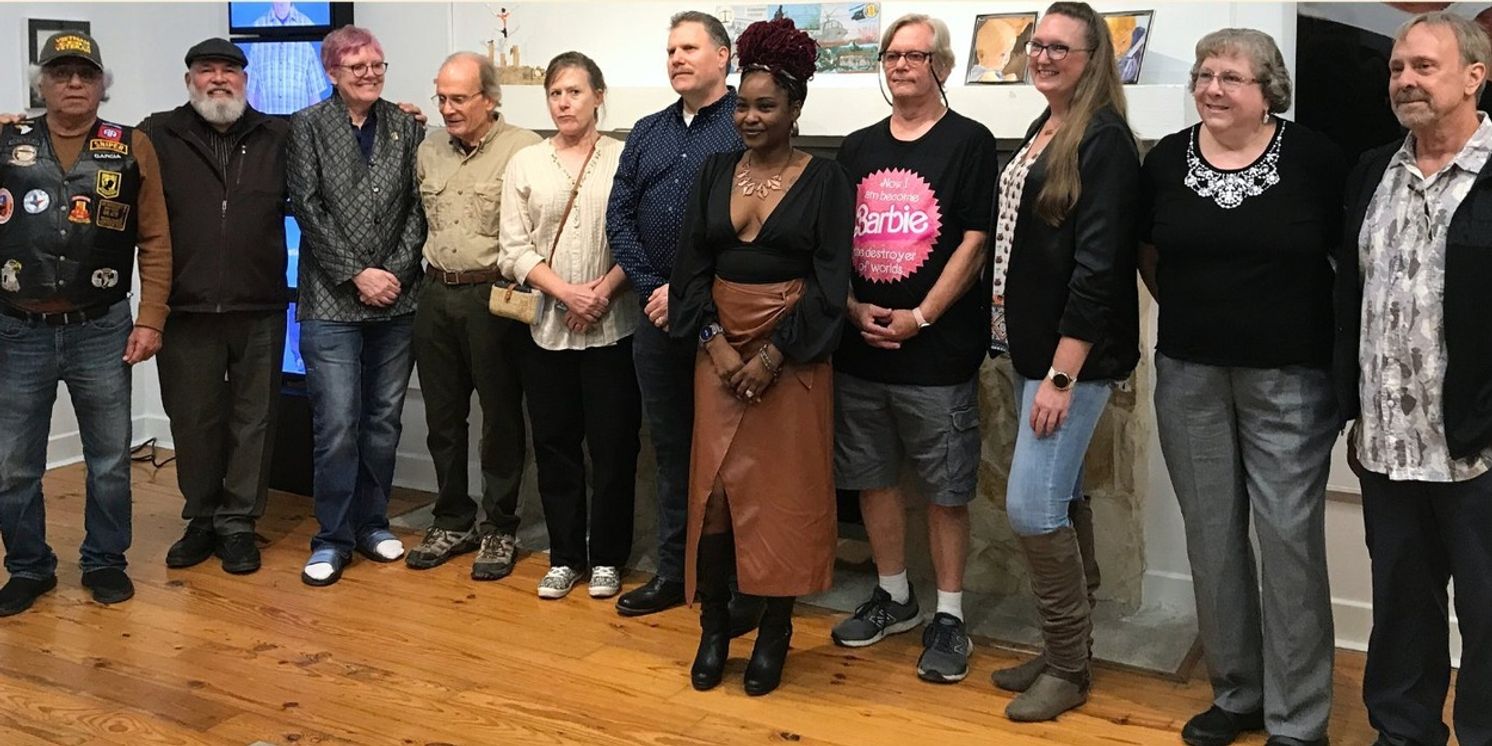 Art Spark Texas Honors Veterans At 16th Annual Distinguished Artist Veterans Exhibit  Image