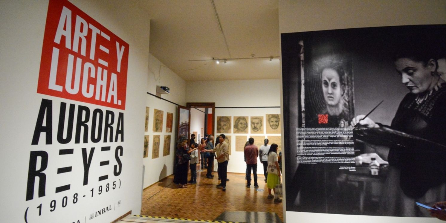 Arte Y Lucha. Aurora Reyes Exhibe Piezas Que Develan La Destreza Dibujística De La Primera Muralista Mexicana  Image