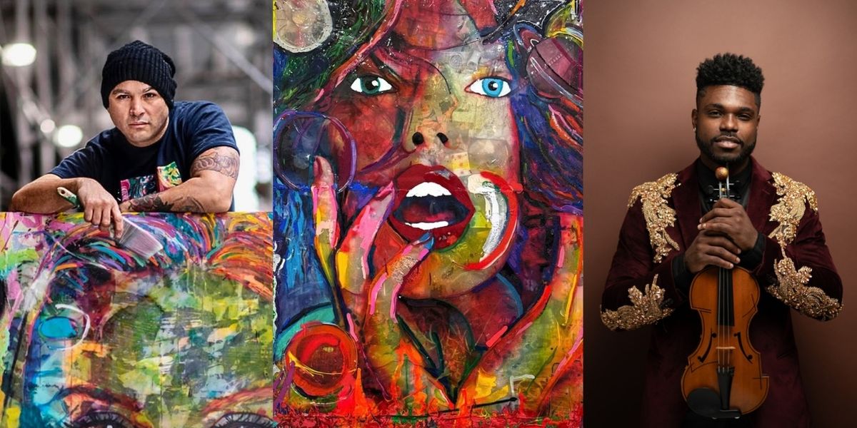 Artist Eddy Bogaert and Violinist Dr. Edward W. Hardy to Appear at Art Central El Dorado Galleria