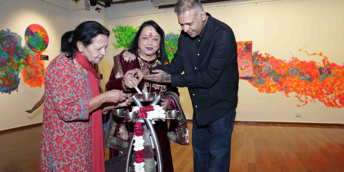 Artist Varunjai Sahni Brings Art Exhibition, SARVAM to the capital