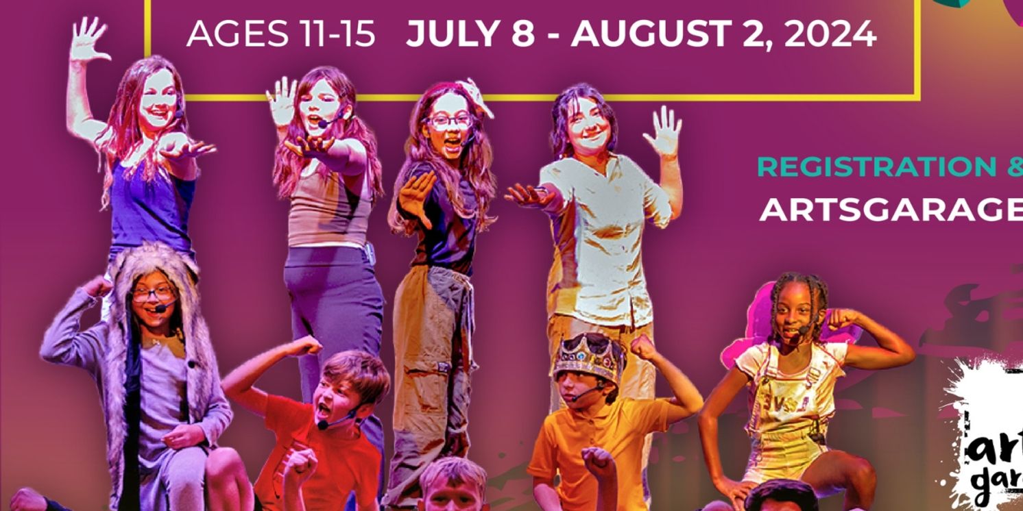 Arts Garage Announces SET THE STAGE: Summer Theater Camp For Kids & Teens  Image
