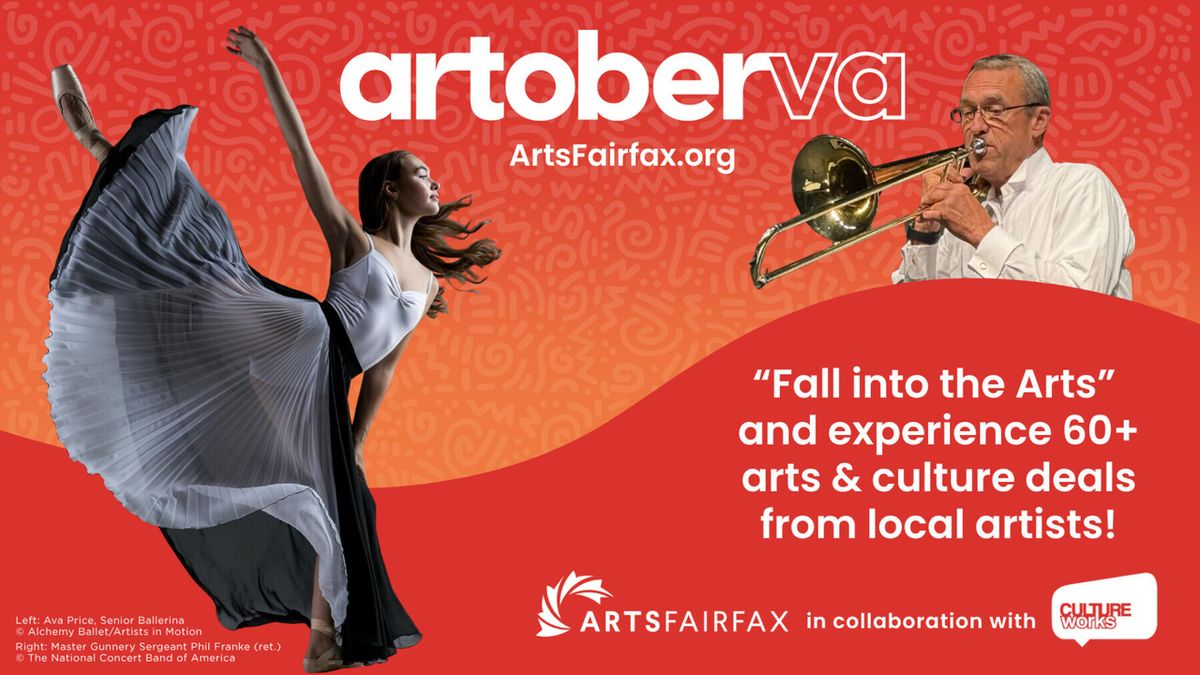 ArtsFairfax ARTOBERVA to Return with Over 60 Deals and Free Events