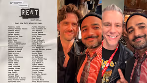 Así se vivió el 30º aniversario de RENT en Broadway de la mano de Andy Señor Jr.