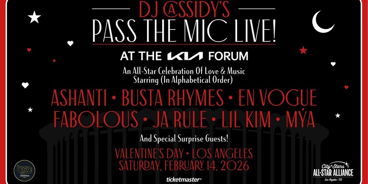 Ashanti, Busta Rhymes, En Vogue, & More Join 2026 'Pass The Mic Live!' Event in Los Angeles