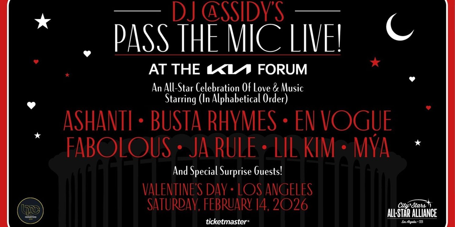 Ashanti, Busta Rhymes, En Vogue, & More Join 2026 'Pass The Mic Live!' Event in Los Angeles  Image