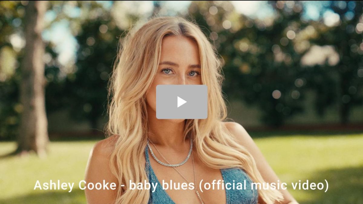 Ashley Cooke Shares 'baby blues' Video With Matt Rife