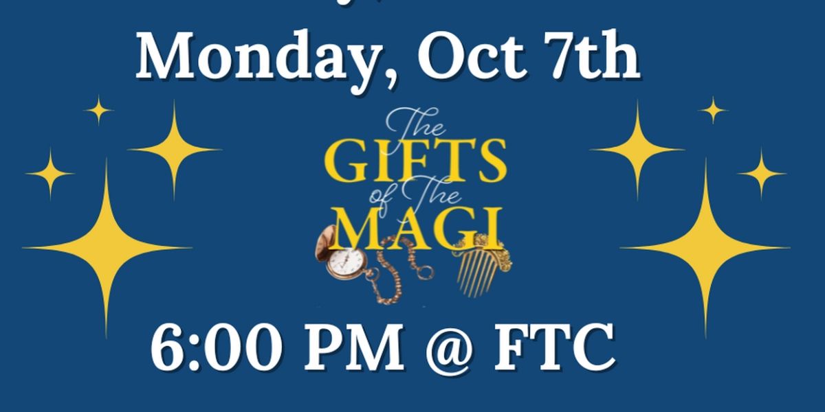 Auditions to be Held For THE GIFTS OF THE MAGI at Fredericksburg Theater Company