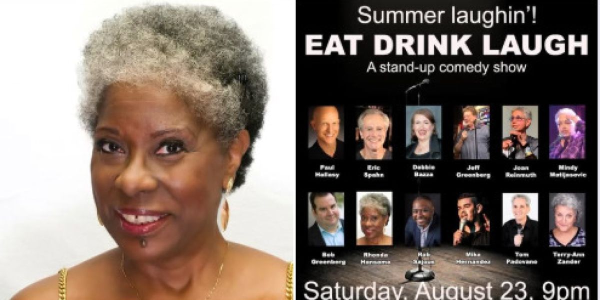 Rhonda Hansome To Perform At EAT DRINK LAUGH Comedy Show At Pangea On August 23