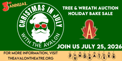 Avalon Theatre to Host 3rd Annual Christmas in July Fundraiser in Marysville Photo