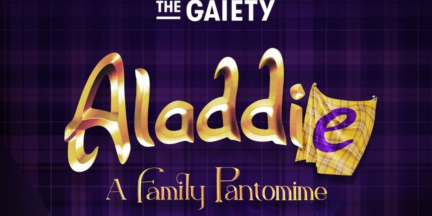 Ayr Gaiety Will Perform 2025 Pantomime ALADDIE  Image