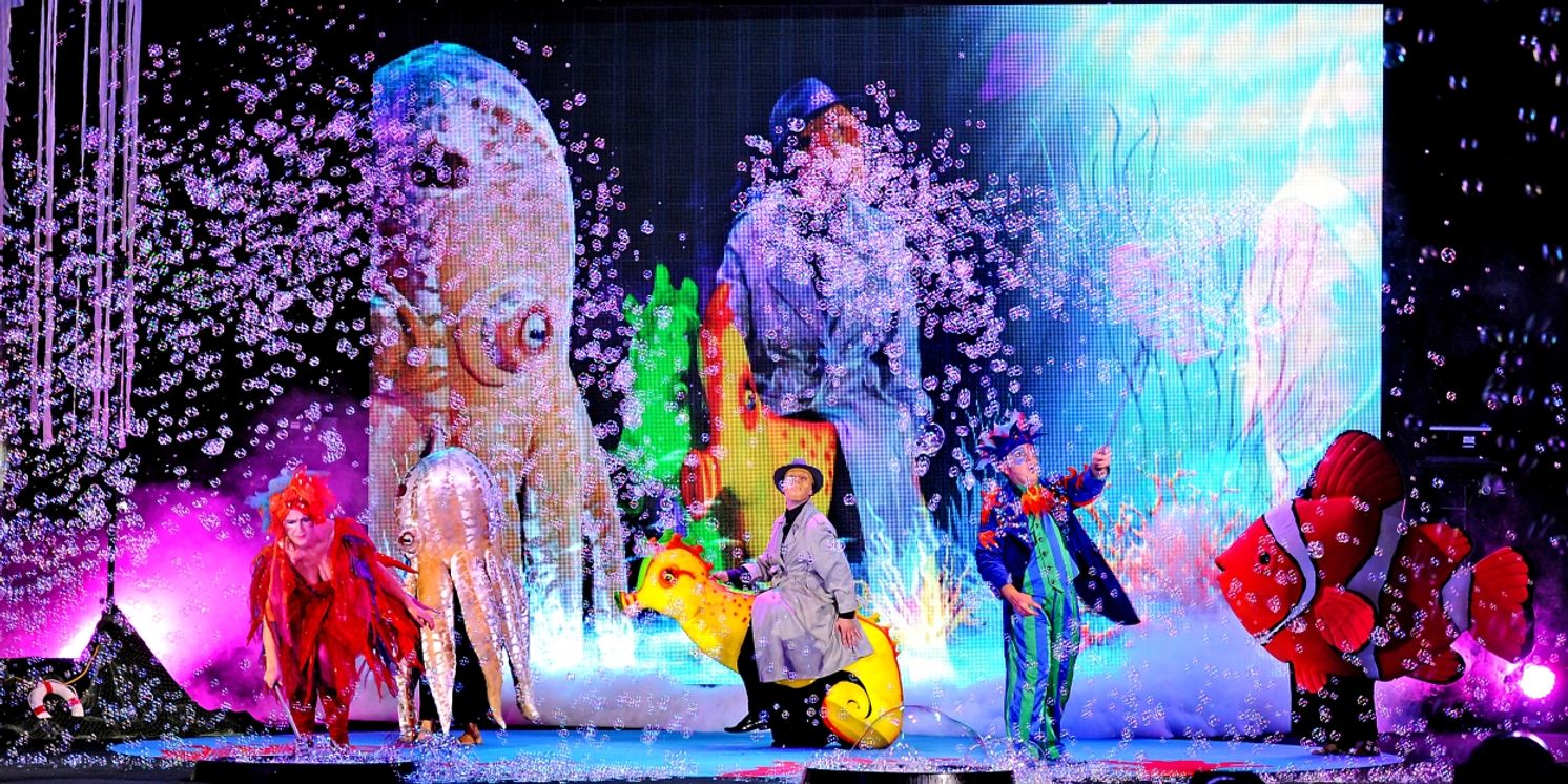 B - THE UNDERWATER BUBBLE SHOW Comes to State Theatre New Jersey This Month  Image