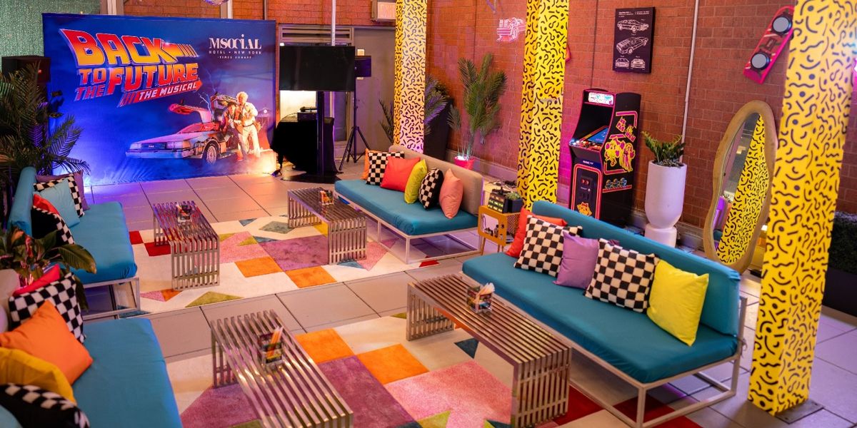 M Social Teams with BACK TO THE FUTURE for Karaoke Pop-Up