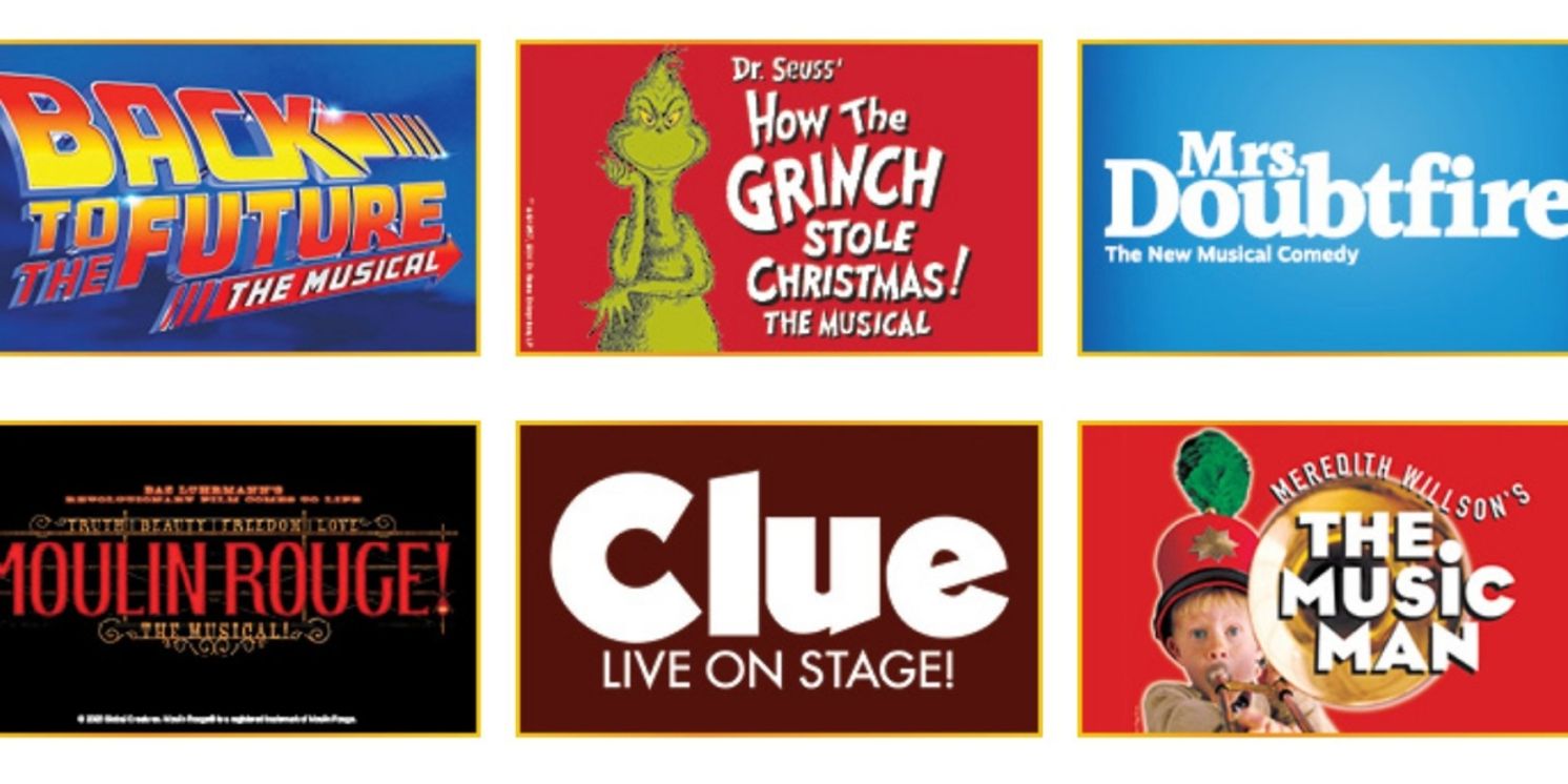 2025-26 Broadway Season at Washington Pavilion: Highlights from BACK TO THE FUTURE to MOULIN ROUGE!  Image