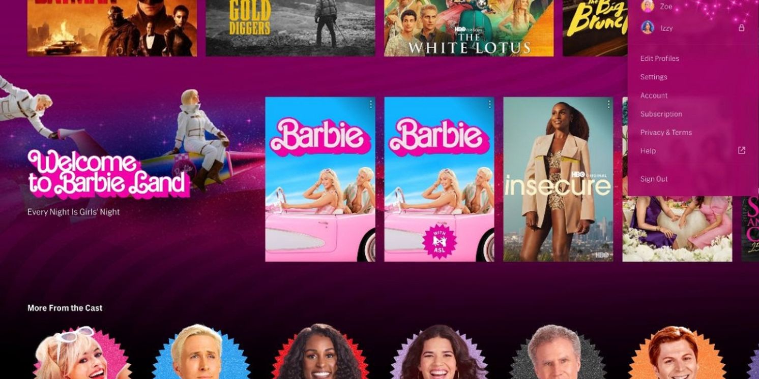 BARBIE Is Now Streaming on Max  Image