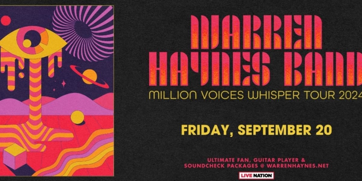 THE WARREN HAYNES BAND Comes To Barbara B. Mann Performing Arts Hall In September