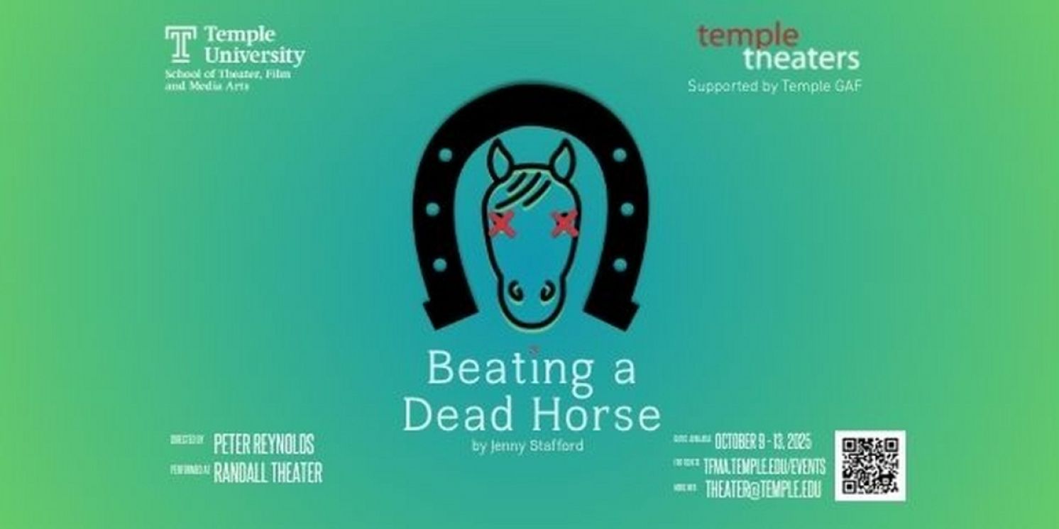 BEATING A DEAD HORSE Comes to Temple Theaters  Image