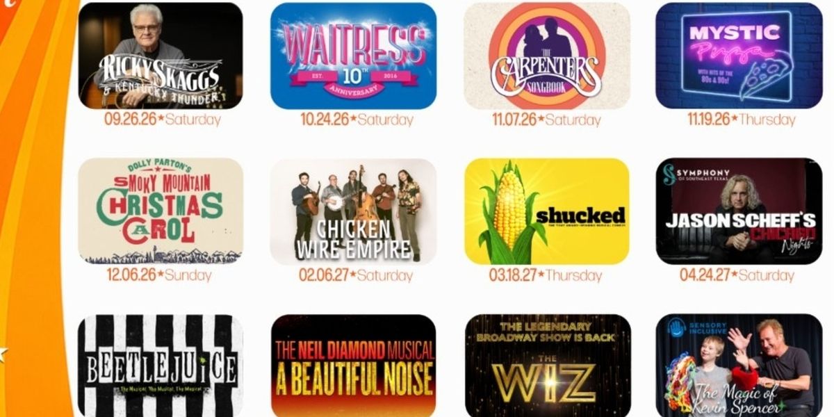 BEETLEJUICE, THE WIZ & More Ser fo Lutcher Theater 2026-27 Season