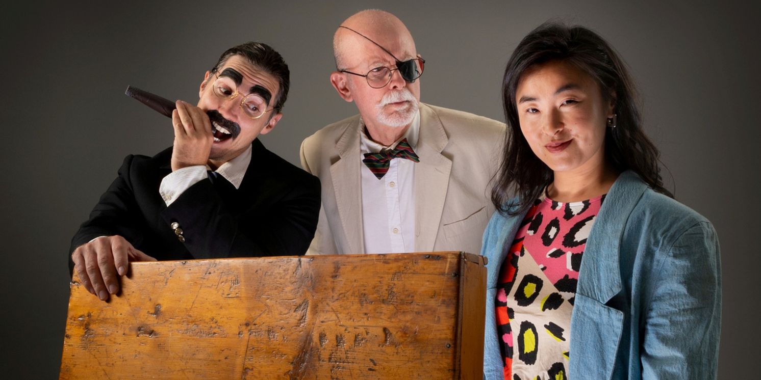 BETWEEN THE LINES: THE JAMES JOYCE/GROUCHO MARX LETTERS Will Come to fortyfivedownstairs in June  Image