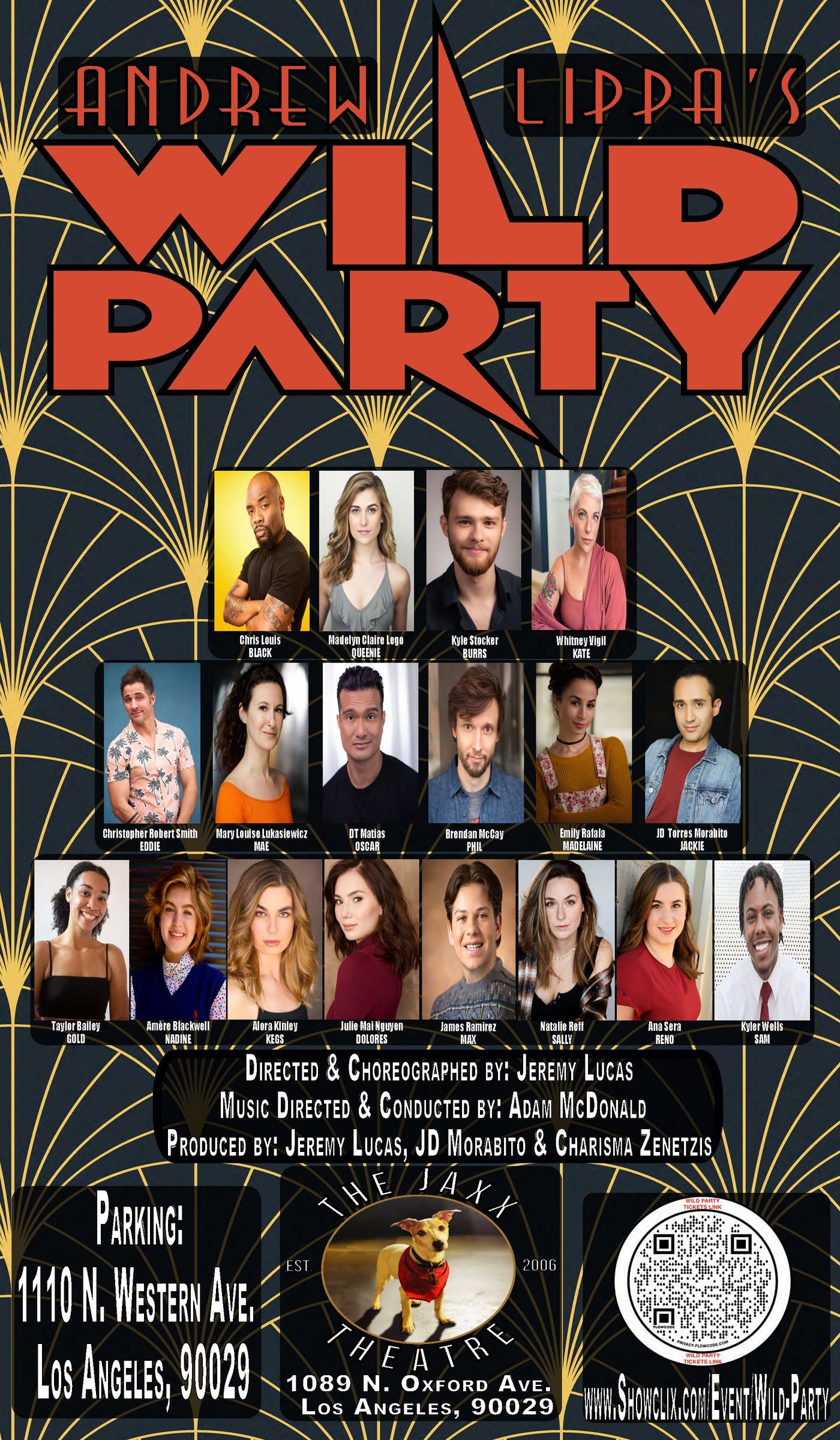 Jaxx Theatricals to Present Andrew Lippa's THE WILD PARTY in October  Image