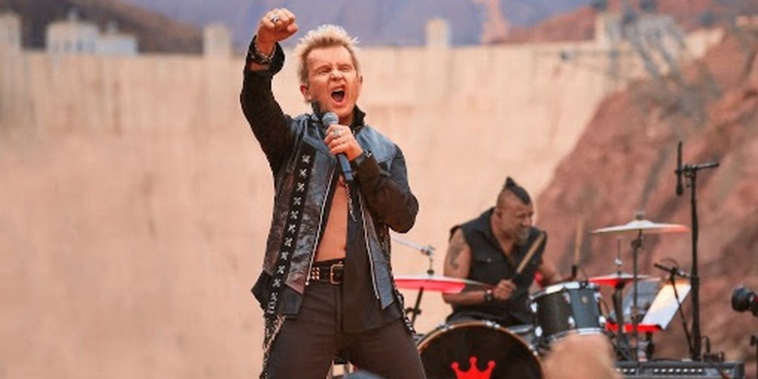 BILLY IDOL: STATE LINE Film Coming to Theaters; Documentary Shows the First Concert Performed at the Hoover Dam  Image