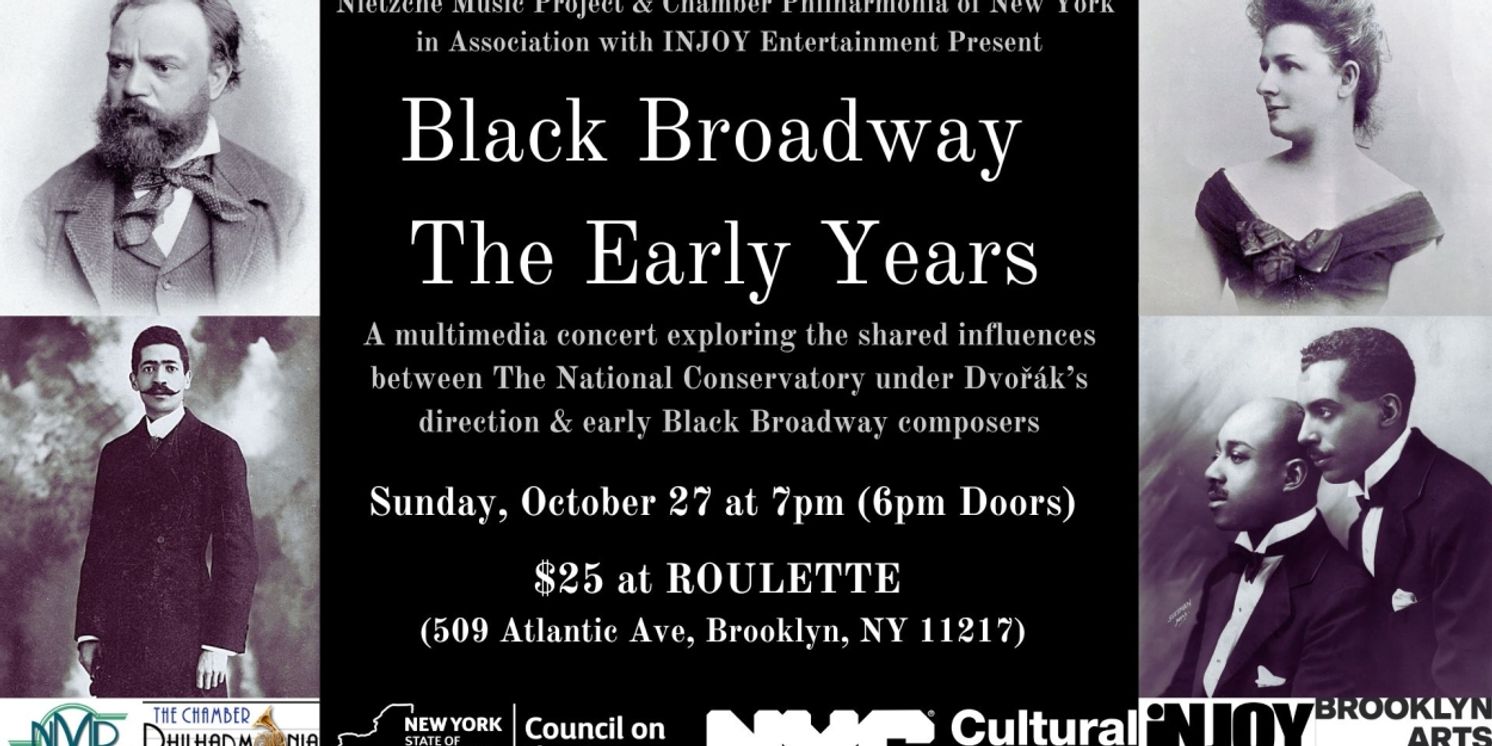BLACK BROADWAY: THE EARLY YEARS Comes to Roulette  Image