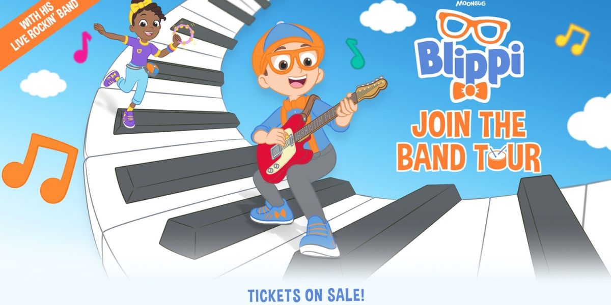 BLIPPI: JOIN THE BAND TOUR is Coming to Miller Auditorium in December