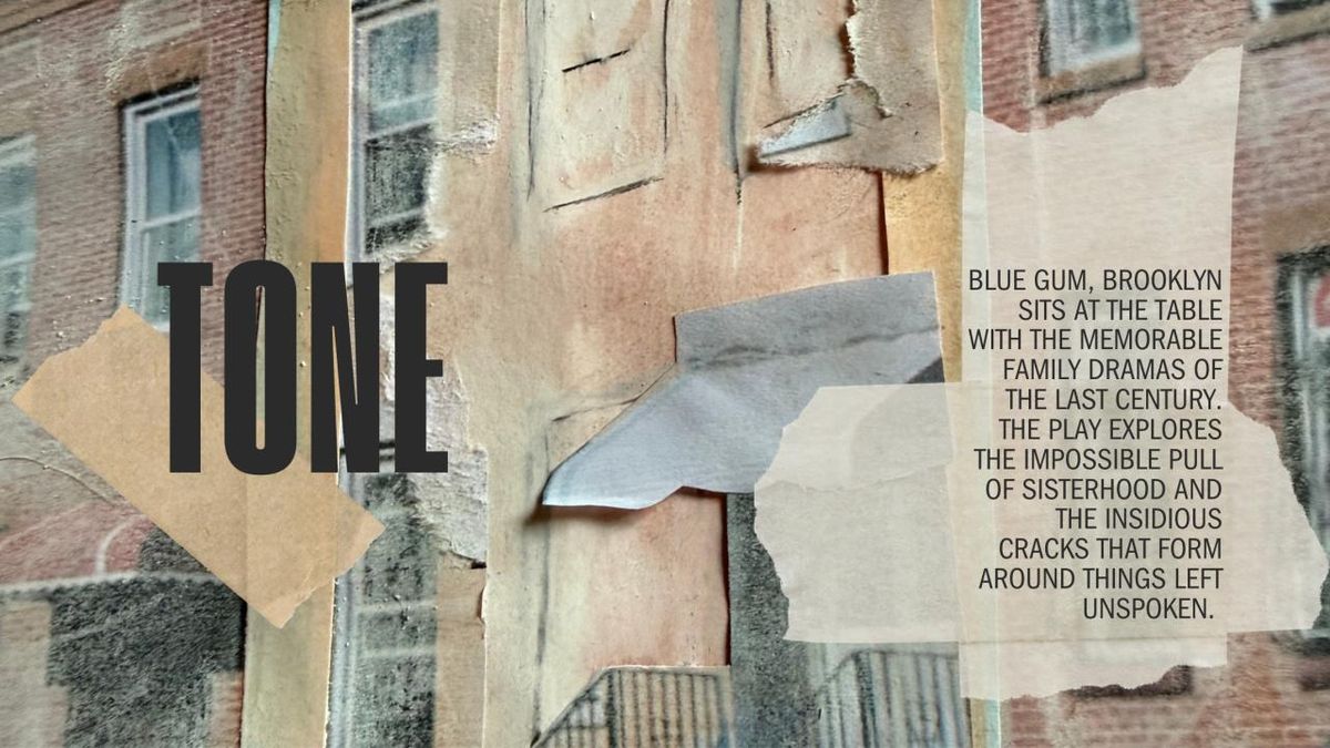 BLUE GUM, BROOKLYN to Make World Premiere at Matthew Corozine Studio Theater