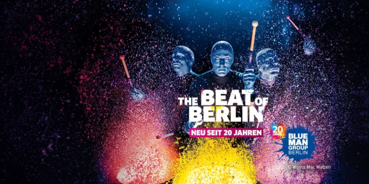 BLUE MAN GROUP Comes to Berlin