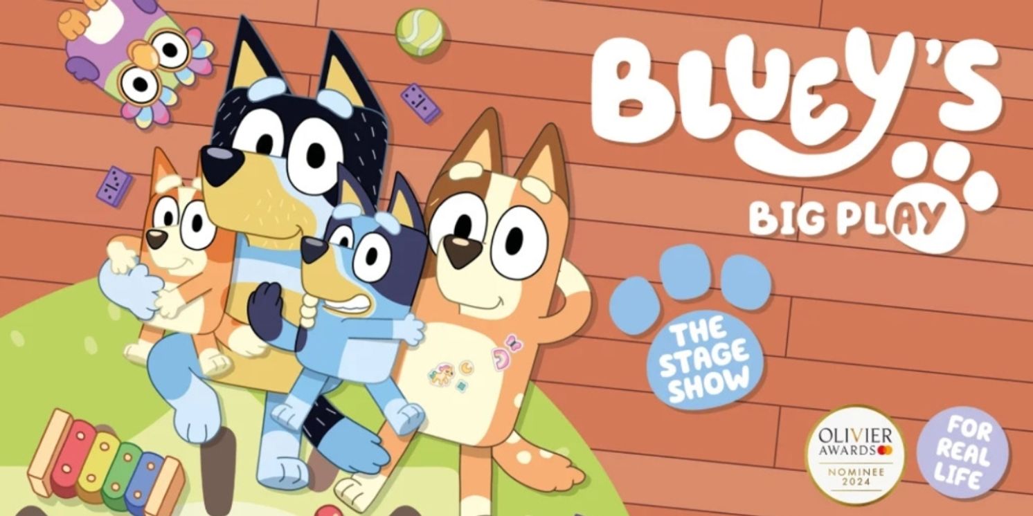 BLUEY'S BIG PLAY Comes To Milton Keynes Theatre In November  Image