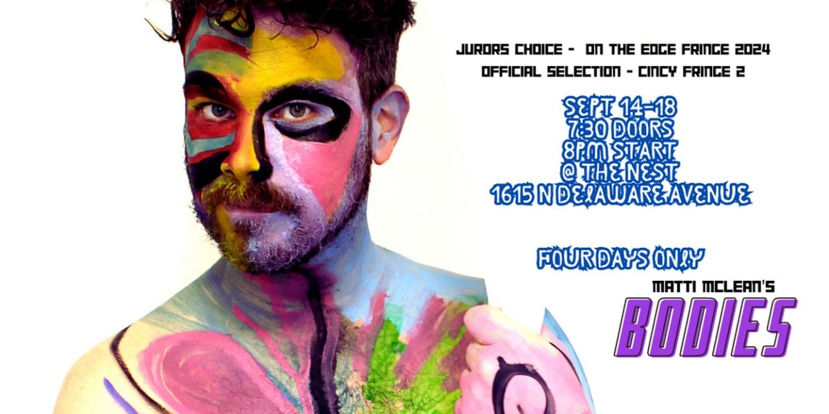 Matti McLean's Immersive Live Art Experience, BODIES, to be Presented At Philly Fringe