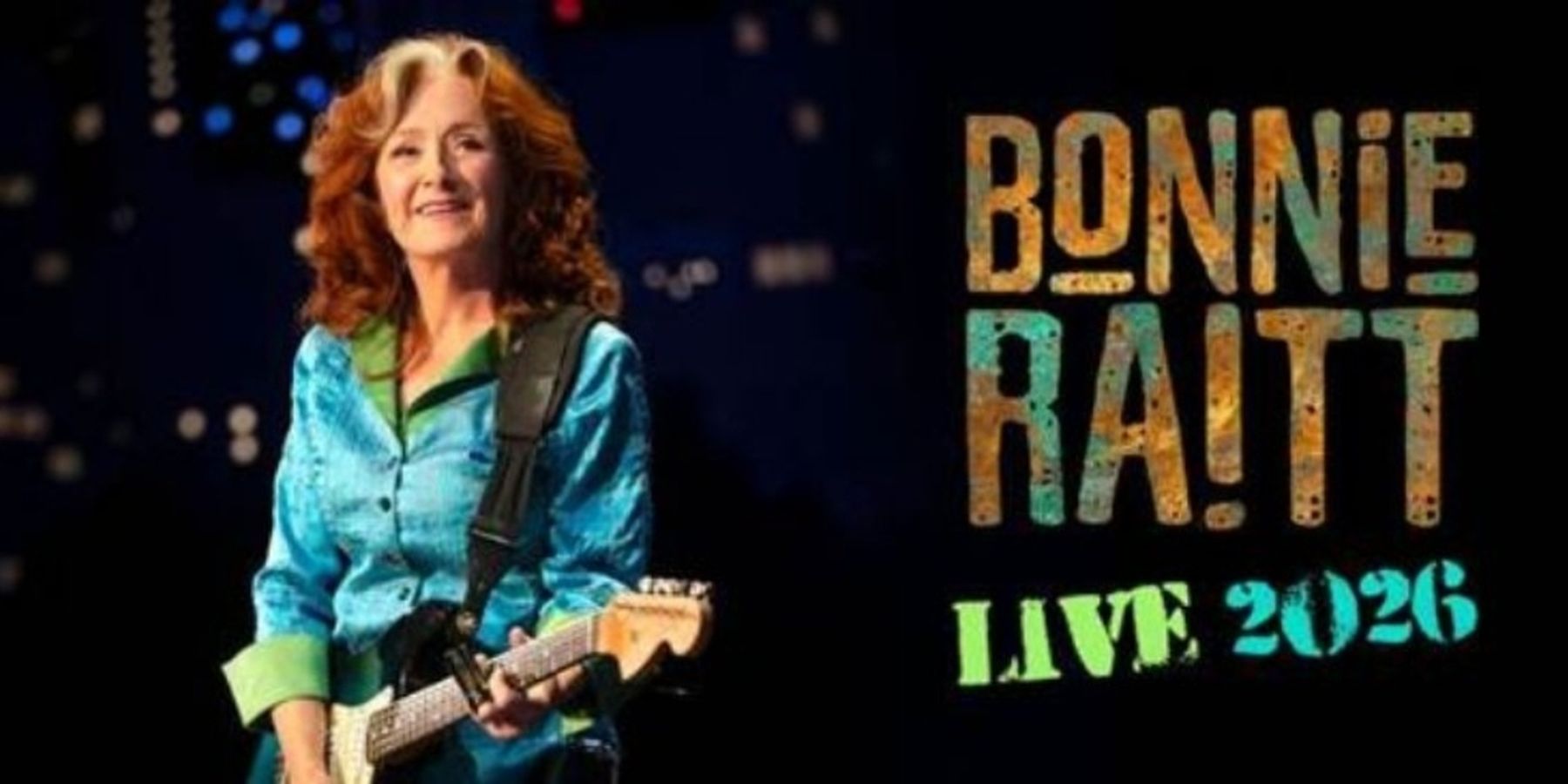 BONNIE RAITT LIVE 2026 Tour Comes to Overture Center This August