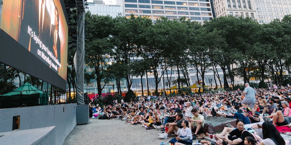 BRIDGET JONES'S DIARY to Screen at Bryant Park Movie Nights
