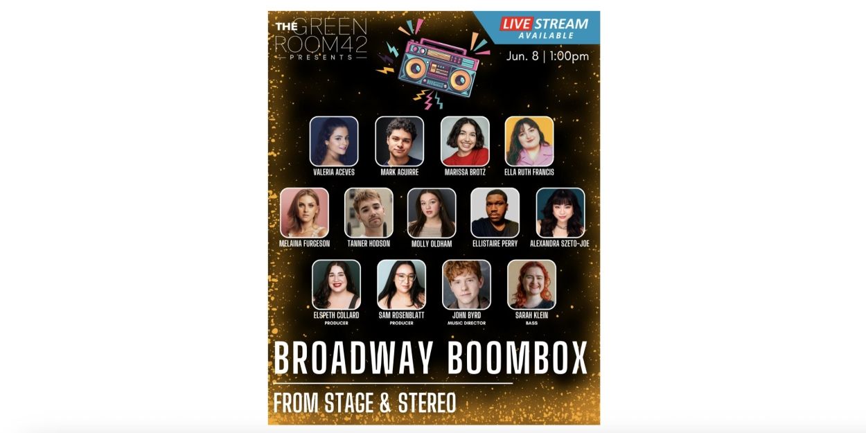 BROADWAY BOOMBOX From Stage and Stereo at Green Room 42  Image