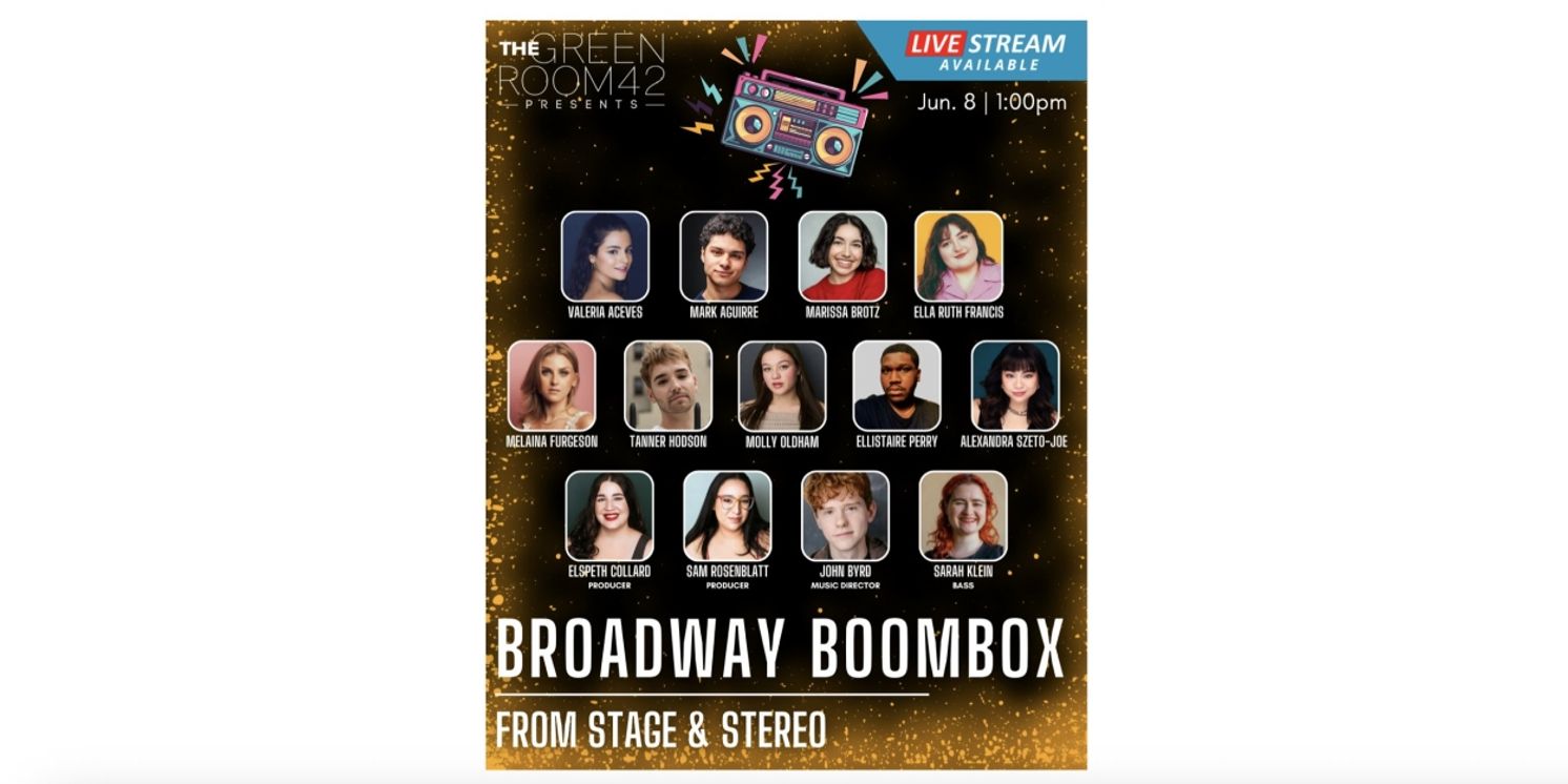 BROADWAY BOOMBOX From Stage and Stereo at Green Room 42  Image