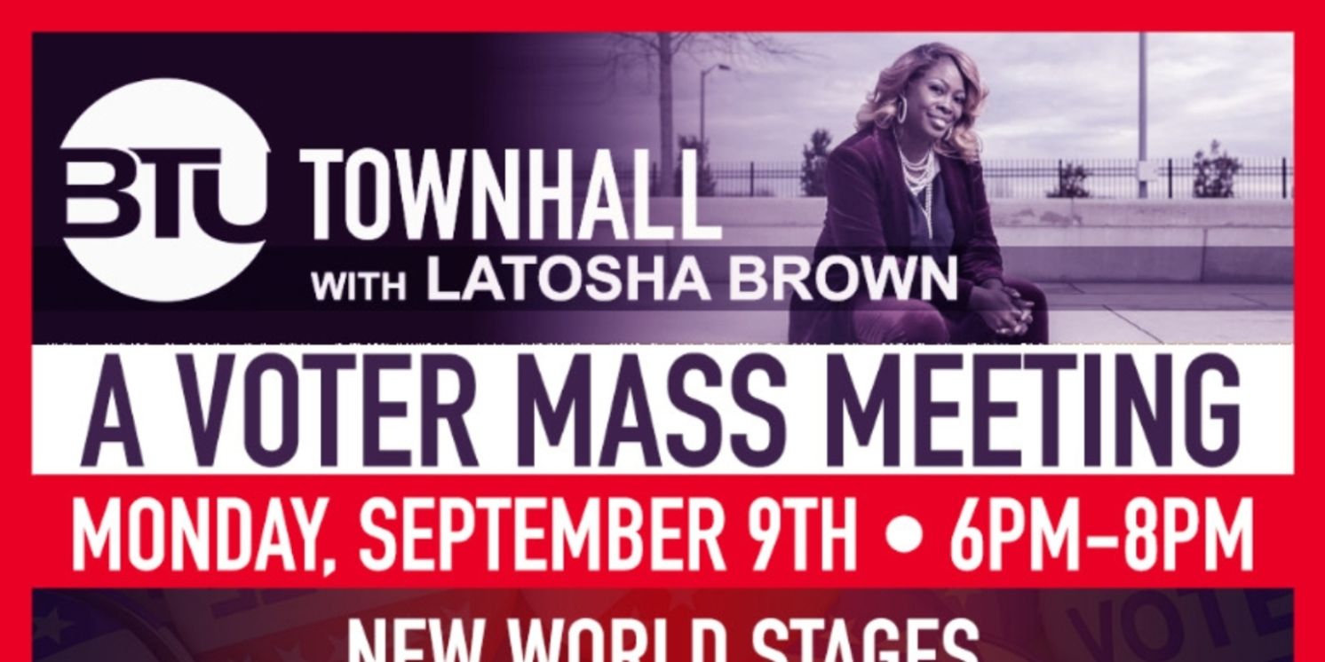 Black Theatre United To Present A Voter Town Hall At New World Stages  Image