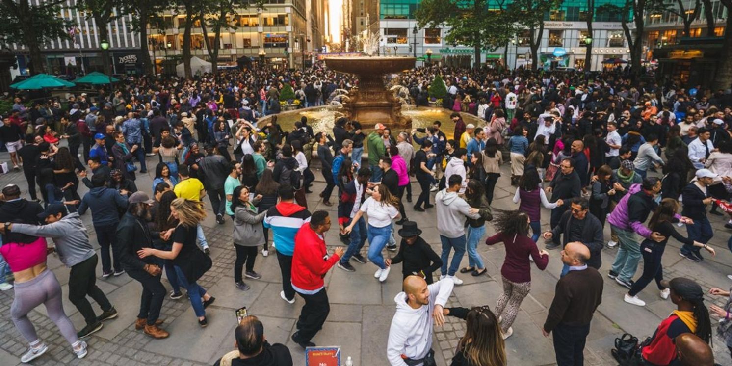 Bachata, Disco & More to be Featured in Bryant Park Dance Party 2024  Image